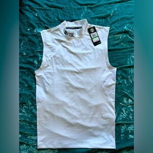 Under Armour Men's HeatGear Compression Mock Sleeveless - Large